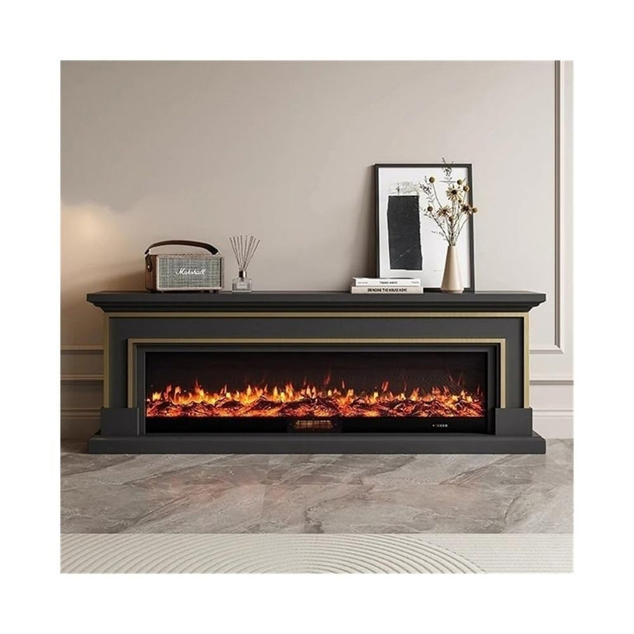 Decorative Fireplace TV Stand 71/79 Inch