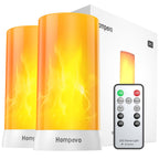 Rechargeable LED Flame Candles
