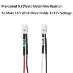 12V Pre-Wired LED Diodes