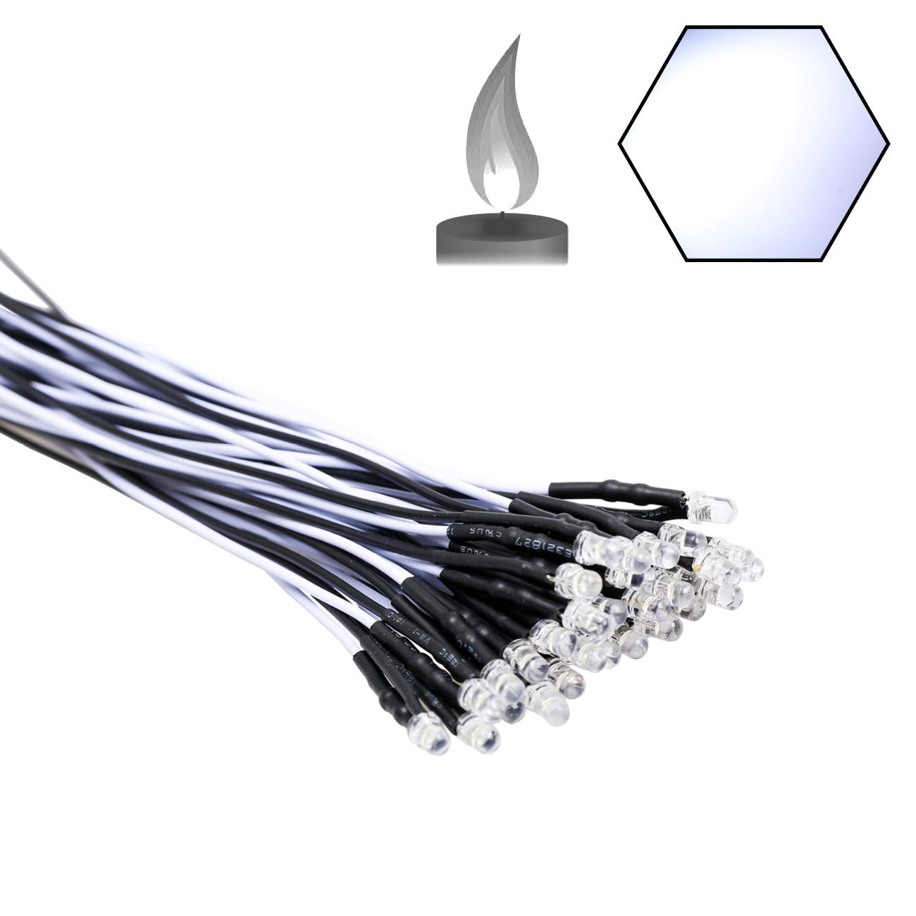 12V Pre-Wired LED Diodes