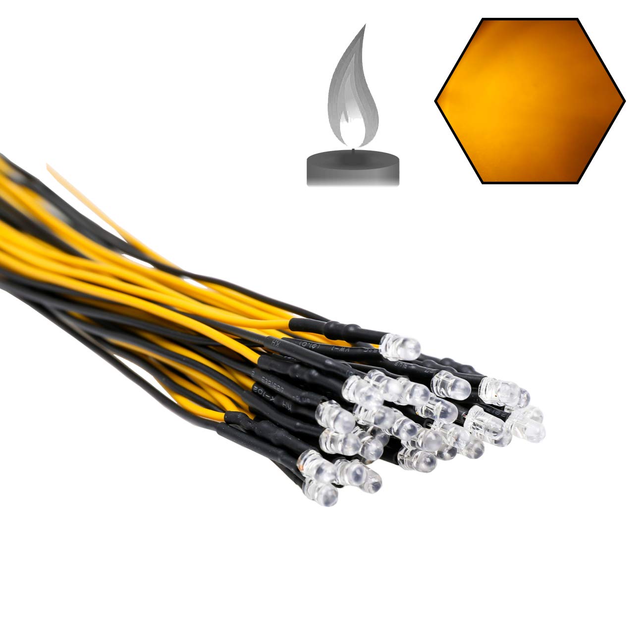 12V Pre-Wired LED Diodes