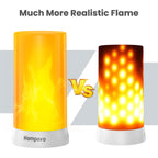 Rechargeable LED Flame Candles