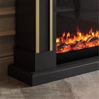 Decorative Fireplace TV Stand 71/79 Inch