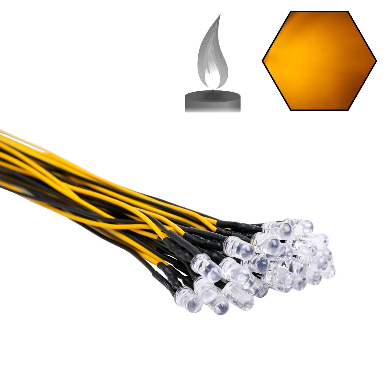 12V Pre-Wired LED Diodes