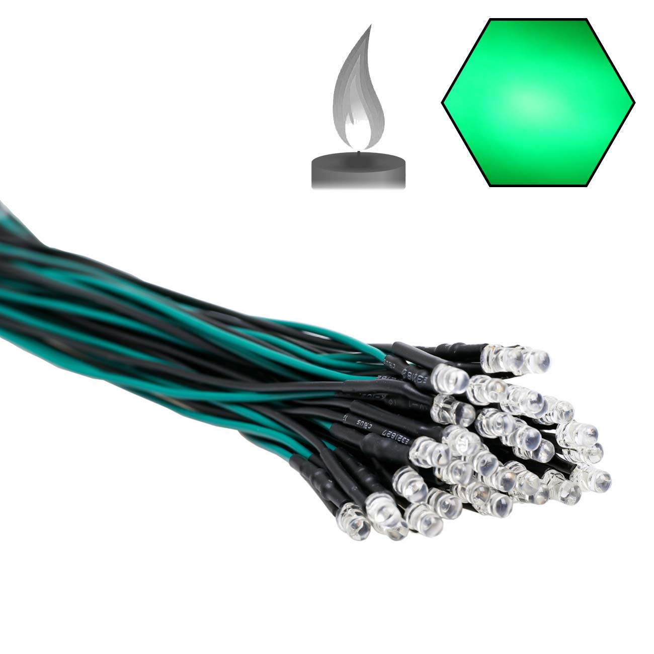 12V Pre-Wired LED Diodes