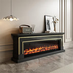 Decorative Fireplace TV Stand 71/79 Inch