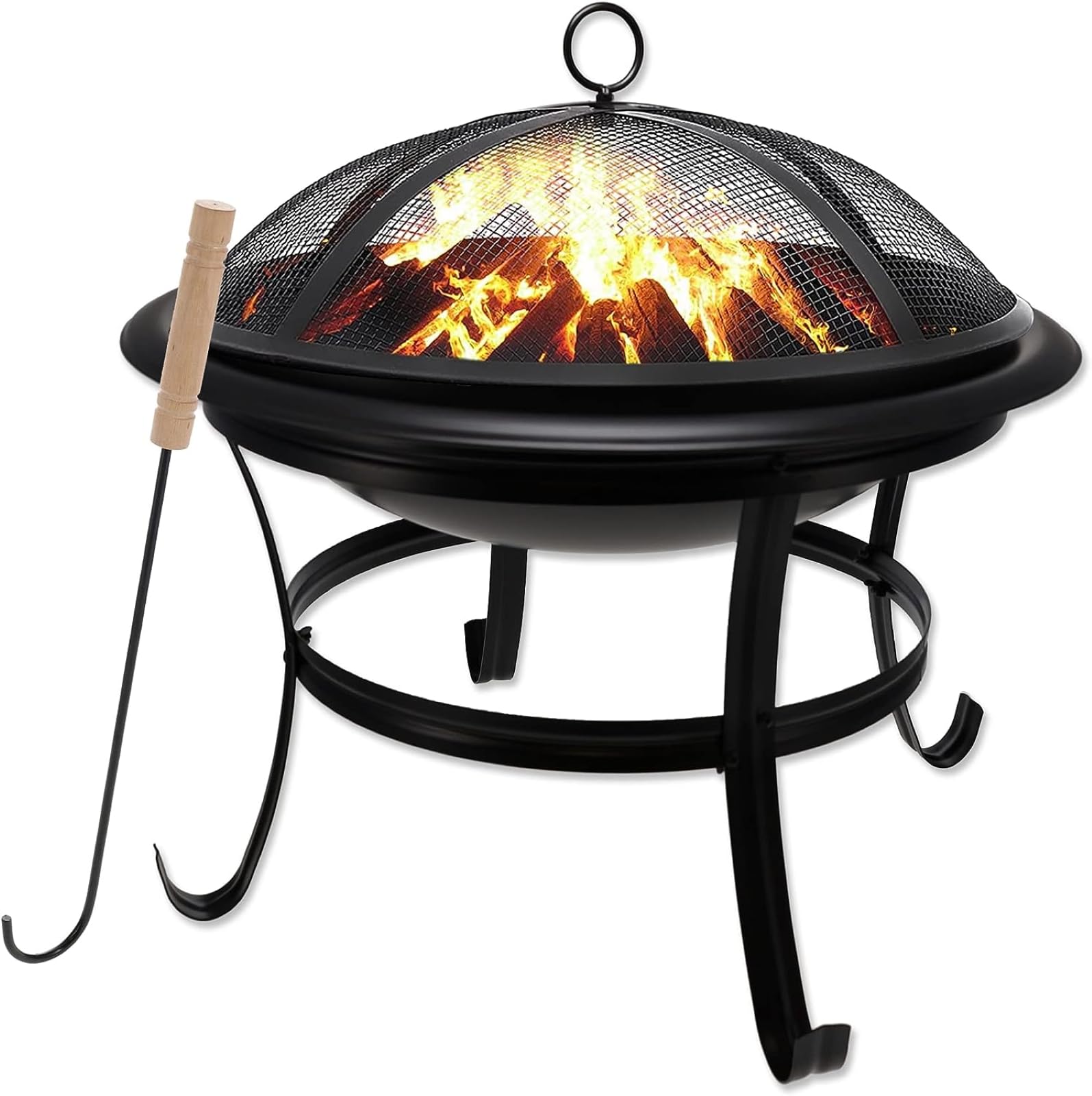 22 Inch Wood Burning Fire Pit