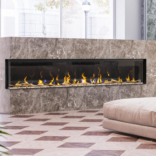 100 Inch Built-In Linear Fireplace