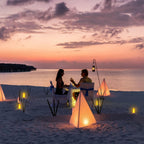Rechargeable LED Flame Candles