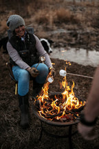 22 Inch Wood Burning Fire Pit