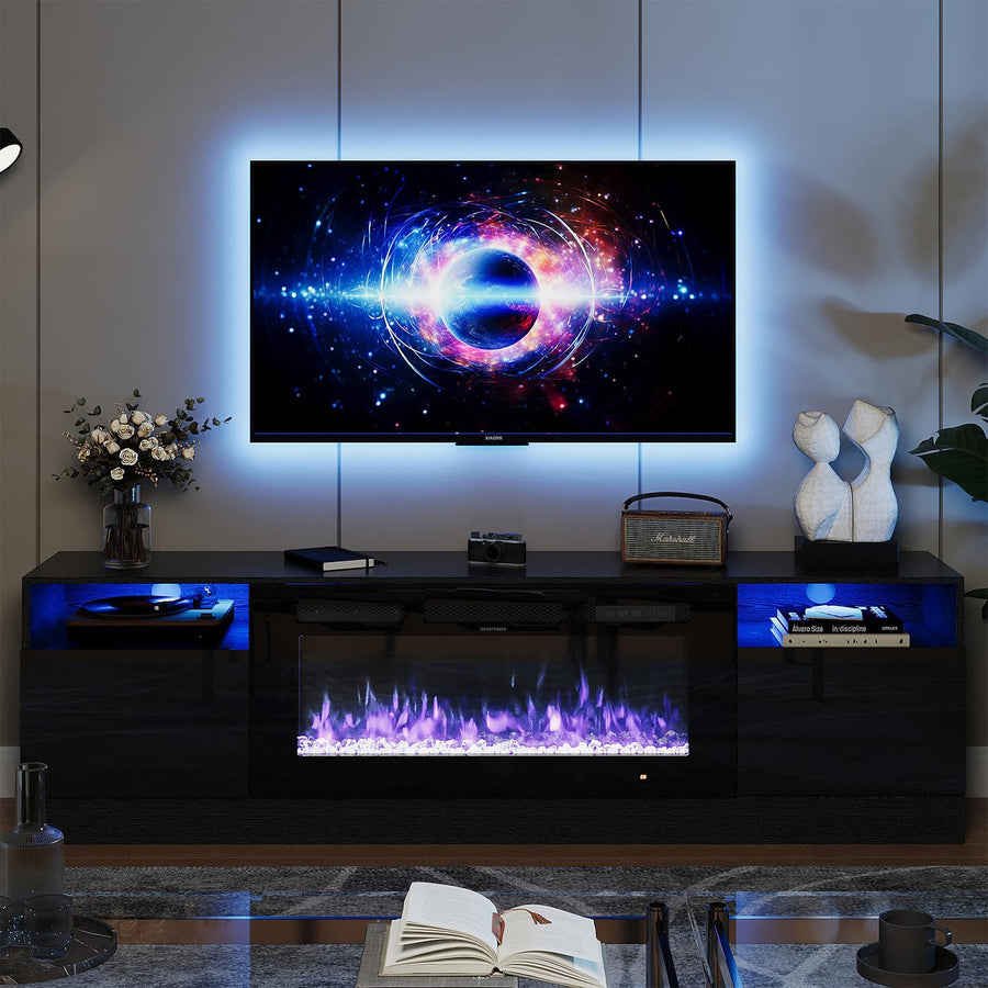 Fireplace TV Stand with Electric Fireplace