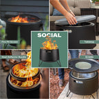 Low Smoke Stainless Steel Fire Pit
